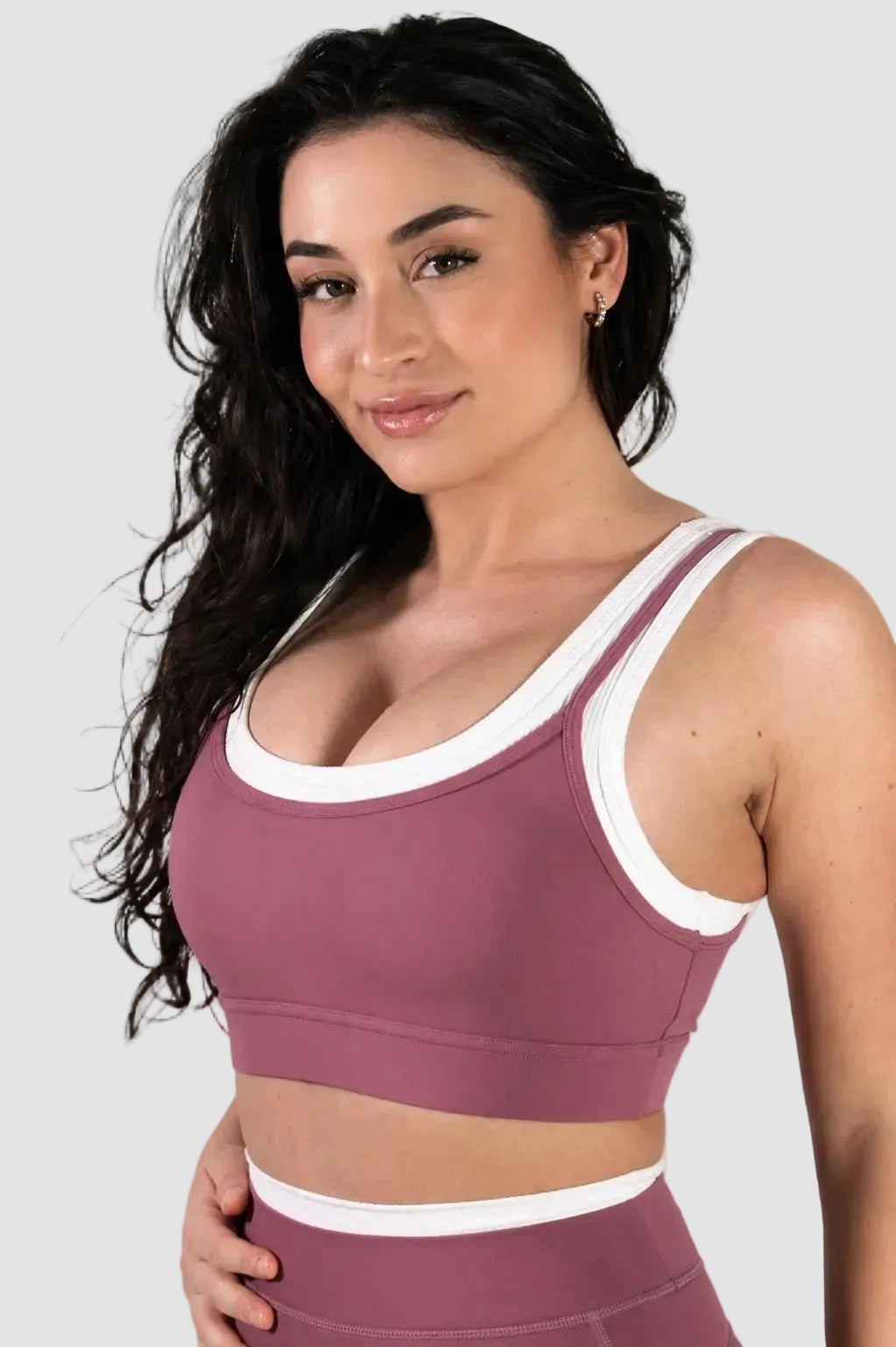 AIVVIA Bloom Bra, sports bra — made-to-order women's activewear (front view)