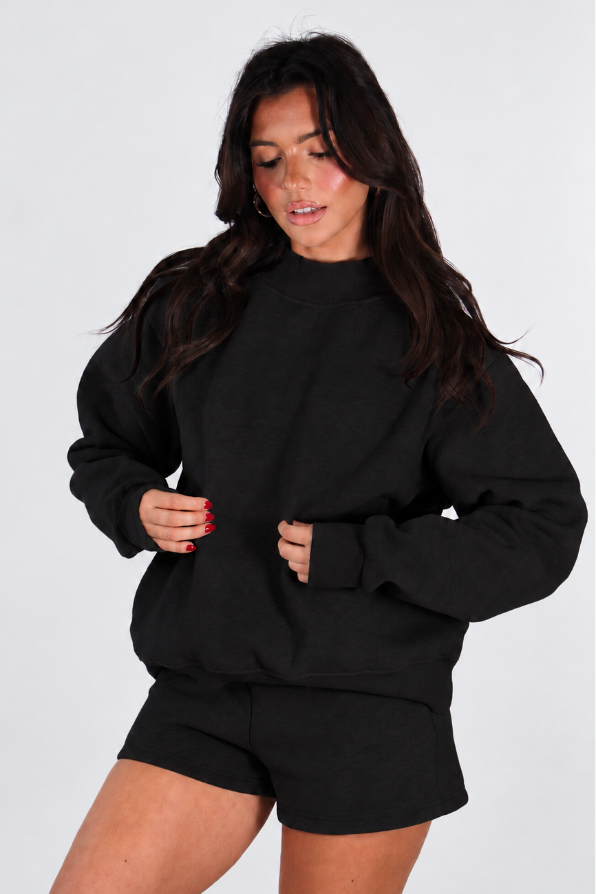 ASPEN MOCK NECK SWEATSHIRT