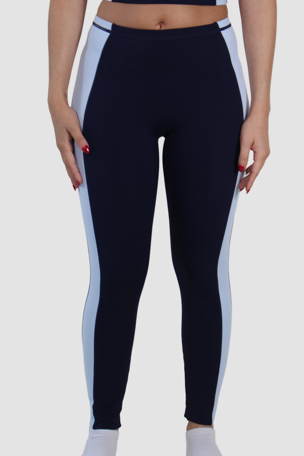AIVVIA Athletics RIVIERA Leggings, high waisted leggings with side stripe
