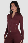 AIVVIA Athletics VIENNA Jacket, cropped zip up activewear jacket