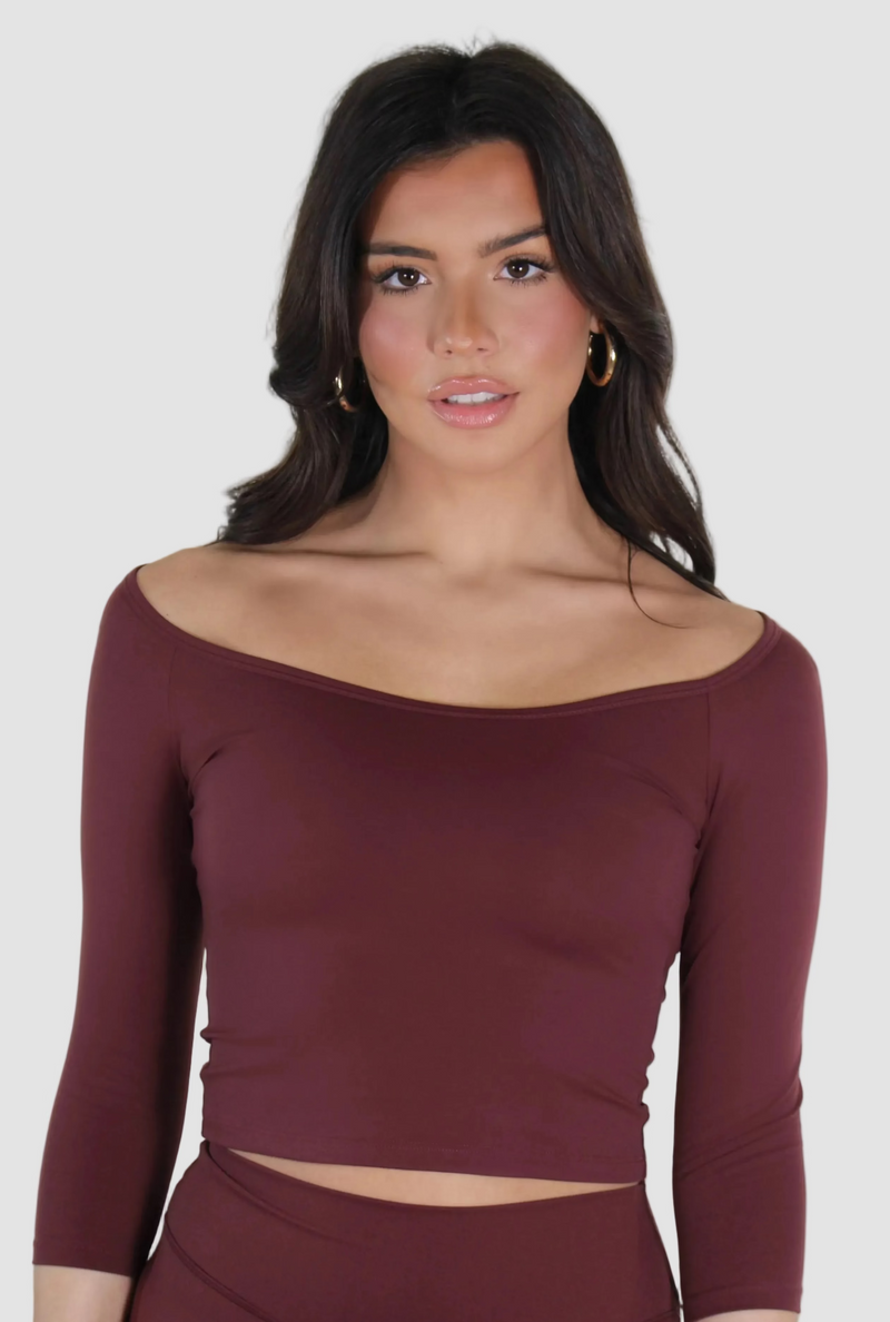AIVVIA Athletics VIENNA Long Sleeve, cropped three-quarter sleeve top